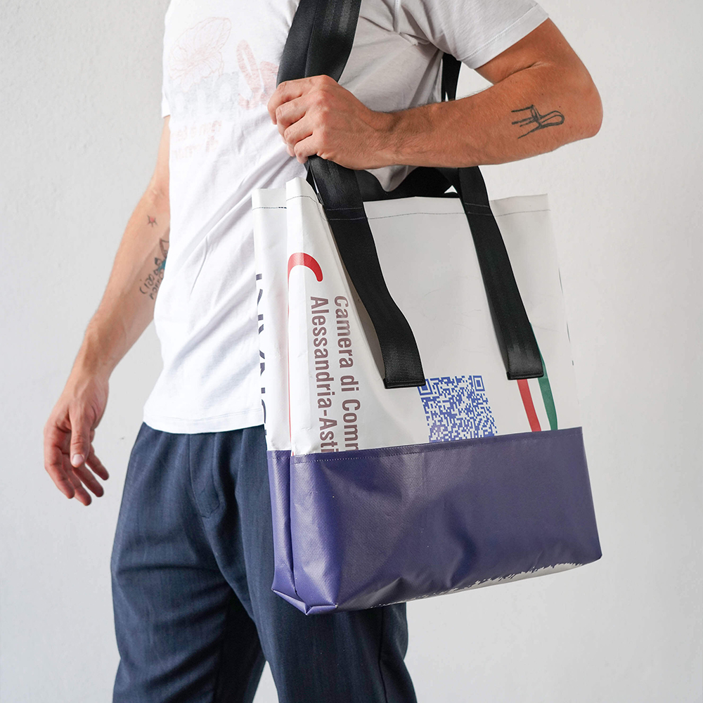 Shopper in PVC riciclato
